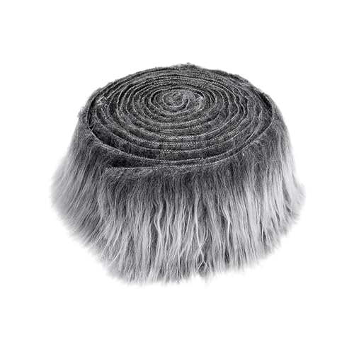 Colcolo Kunststoffe, Basteln, Nähen, Dekor, DIY, Kunsthandwerk, zottelige Stoffzuschnitte, künstlicher Stoff für Kostümdekoration, Weihnachtsbaum, Frostgrau Colcolo Kunststoffe, Basteln, Nähen, Dekor, DIY, Kunsthandwerk, zottelige Stoffzuschnitte, künstlicher Stoff für Kostümdekoration, Weihnachtsbaum, Frostgrau von Colcolo