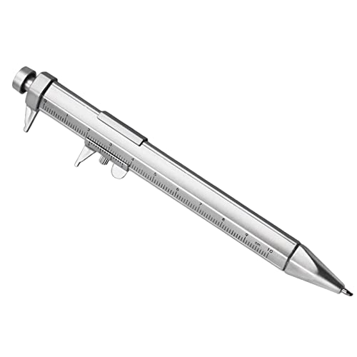 Colcolo Messschieber-Kugelschreiber, praktischer 1-mm-Rollenkugelschreiber, Gel-Tintenstift zum Schreiben von Notizen, Stift, Geschenk für Männer, Bürobedarf, Blaue Tintennachfüllung Colcolo Messschieber-Kugelschreiber, praktischer 1-mm-Rollenkugelschreiber, Gel-Tintenstift zum Schreiben von Notizen, Stift, Geschenk für Männer, Bürobedarf, Blaue Tintennachfüllung von Colcolo