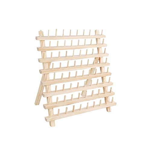 Colcolo Nähgarnständer, Spulen, Rolle, Nähwerkzeuge, platzsparender Fadenhalter aus massivem Holz, Organizer zum Quilten, Stricken, Nähen, 80 Spule Colcolo Nähgarnständer, Spulen, Rolle, Nähwerkzeuge, platzsparender Fadenhalter aus massivem Holz, Organizer zum Quilten, Stricken, Nähen, 80 Spule von Colcolo