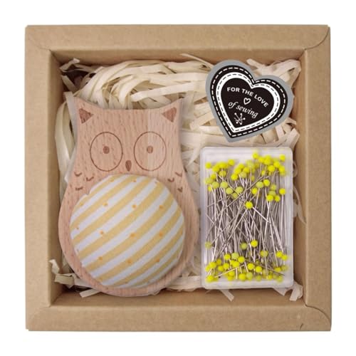 Colcolo Nähstiftkissennadel Nadelkissen 100pcs Positionierung von Mehrnutzung Nähenstiftkissen Kit für Stickfrauen, Gelb Colcolo Nähstiftkissennadel Nadelkissen 100pcs Positionierung von Mehrnutzung Nähenstiftkissen Kit für Stickfrauen, Gelb von Colcolo