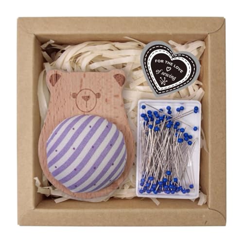 Colcolo Nähstiftkissennadel Nadelkissen 100pcs Positionierung von Mehrnutzung Nähenstiftkissen Kit für Stickfrauen, Lila Colcolo Nähstiftkissennadel Nadelkissen 100pcs Positionierung von Mehrnutzung Nähenstiftkissen Kit für Stickfrauen, Lila von Colcolo