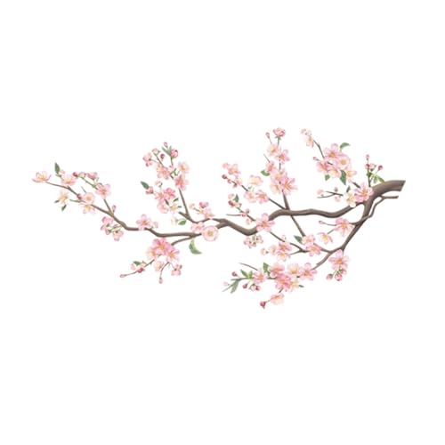 Colcolo Pfirsichblütenzweig Wandaufkleber Blumenkunst Wandblatt Hintergrund Hintergrund Tapete Blumen Wandtaste für Kindergarten Klassenzimmer Colcolo Pfirsichblütenzweig Wandaufkleber Blumenkunst Wandblatt Hintergrund Hintergrund Tapete Blumen Wandtaste für Kindergarten Klassenzimmer von Colcolo