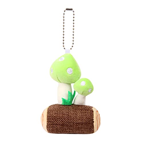 Colcolo Pilz Plüsch Schlüsselanhänger für Kinderzimmer Dekoration, Geschenkidee, Grün von Colcolo