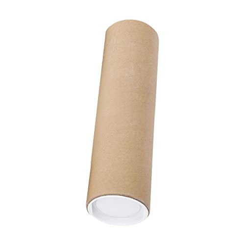 Colcolo Posterröhren Innendurchmesser 6 cm Pappe mit Kappen große Verpackungsröhren Lange Pappe für Kunstdrucke Poster Art Versandbehälter, 40CM Colcolo Posterröhren Innendurchmesser 6 cm Pappe mit Kappen große Verpackungsröhren Lange Pappe für Kunstdrucke Poster Art Versandbehälter, 40CM von Colcolo