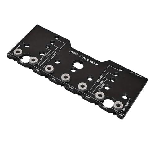 Colcolo Regalstift-Bohrschablone, Aluminiumlegierung, Schrankbeschläge, Bohrschablone, Werkzeug, Holztürscharnier-Lochöffner für -DIY Colcolo Regalstift-Bohrschablone, Aluminiumlegierung, Schrankbeschläge, Bohrschablone, Werkzeug, Holztürscharnier-Lochöffner für -DIY von Colcolo
