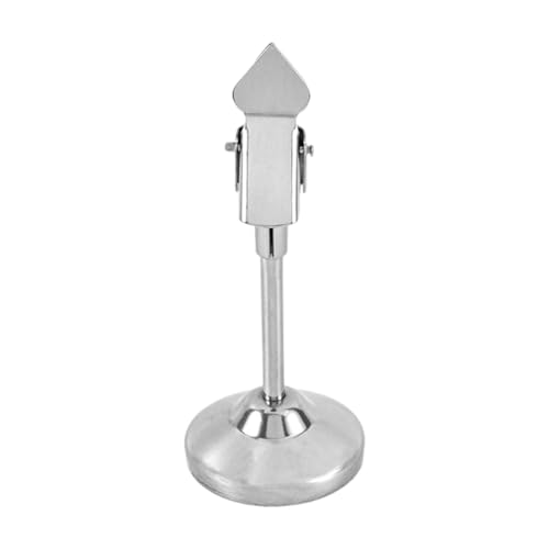 Colcolo Schilderhalter-Clip, Tischnummernhalter, Tischkartenhalter, professioneller silberner Etiketten-Clip, Preisschild-Klemme für Ausstellungen und Colcolo Schilderhalter-Clip, Tischnummernhalter, Tischkartenhalter, professioneller silberner Etiketten-Clip, Preisschild-Klemme für Ausstellungen und von Colcolo