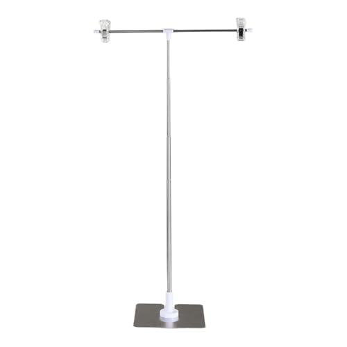 Colcolo Schilderhalter-Klemme, Verkaufs-Display-Clip, Aluminiumlegierung, wiederverwendbarer Warenschild-Display-Clip für Kleiderständer, Stehender Typ von Colcolo