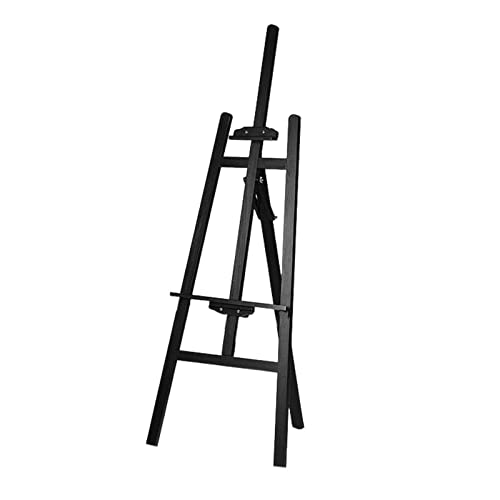 Colcolo Stand-Staffelei aus Holz, höhenverstellbare Winkel, Studio-Staffelei, Maler, Gemäldehalter, Ständer für Kunsthandwerksbedarf, Hochzeit, Poster, 1,5 m Schwarz Colcolo Stand-Staffelei aus Holz, höhenverstellbare Winkel, Studio-Staffelei, Maler, Gemäldehalter, Ständer für Kunsthandwerksbedarf, Hochzeit, Poster, 1,5 m Schwarz von Colcolo