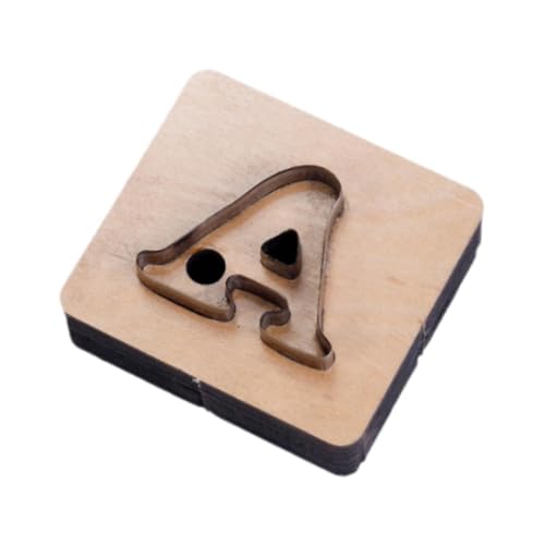 Colcolo Stanzform für Buchstaben, Schablone zur Anhängerfertigung aus rostfreiem Material, A Colcolo Stanzform für Buchstaben, Schablone zur Anhängerfertigung aus rostfreiem Material, A von Colcolo