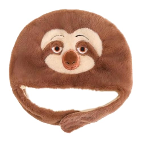 Colcolo Tierhut Faultiermütze für Cosplay, Urlaub, Halloween, kaltes Wetter, Fotografie-Requisite von Colcolo