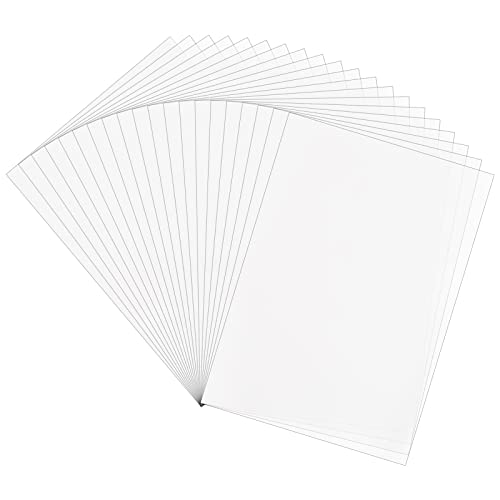 Colexy 50 Blatt Transparentpapier Premium A4 Durchsichtiges Papier Weiß, Bedruckbar Bastelpapier, Pauspapier, Pergamentpapier, Architektenpapier zum Nachzeichnen Tintenstrahldrucken von Colexy