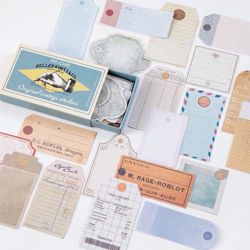 Scrapbooking Sticker 60 Stück Scrapbooking Aufkleber Vintage Set, Scrapbook Stickers Selbstklebend, Aesthetic Stickers For Journaling, Für Journaling Fotoalbum Sammelalbum Kalender Notizbuch Scrapbooking Sticker 60 Stück Scrapbooking Aufkleber Vintage Set, Scrapbook Stickers Selbstklebend, Aesthetic Stickers For Journaling, Für Journaling Fotoalbum Sammelalbum Kalender Notizbuch von Colexy