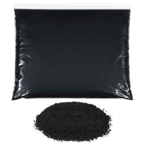 Colingmill Beflockungsfasern, Beflockungspulver für Schmuckschatullen, Schubladen, Unterteile (Schwarz, 0,5 kg) von Colingmill