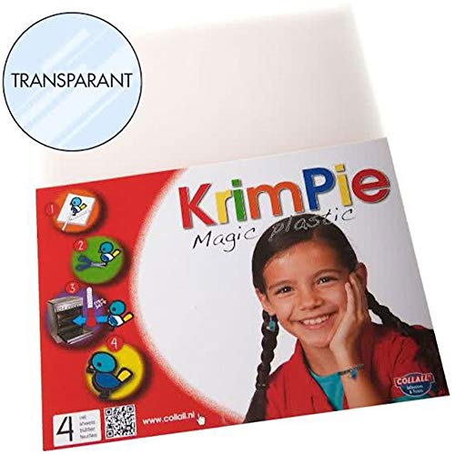 Collall Krimpie - Magic Plastic - Transparant -A4 von Collall