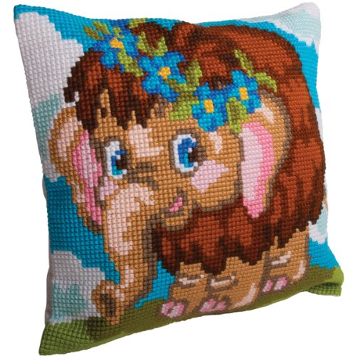 Collection D 'Art 40 x 40 cm Daisy Kissen Kreuzstich Collection D 'Art 40 x 40 cm Daisy Kissen Kreuzstich von Collection D'Art