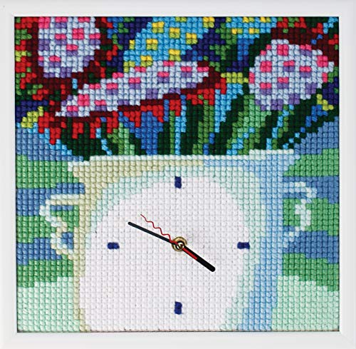 Collection D'Art CD001 Night Flowers Kreuzstichset, Uhrmacherkunst, 28.5 x 28.5cm Collection D'Art CD001 Night Flowers Kreuzstichset, Uhrmacherkunst, 28.5 x 28.5cm von Collection D'Art