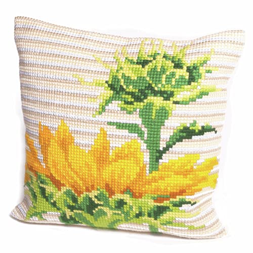 Collection D'Art CD5087 Kreuzstichkissen-Kit, Plastik, Afternoon, 40 x 40cm Collection D'Art CD5087 Kreuzstichkissen-Kit, Plastik, Afternoon, 40 x 40cm von Collection D'Art