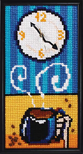 Collection D'Art Coffee Time Kreuzstichset, Uhrmacherkunst, 30 x 30cm Collection D'Art Coffee Time Kreuzstichset, Uhrmacherkunst, 30 x 30cm von Collection D'Art