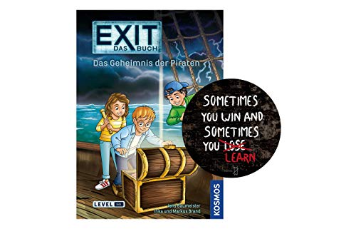 Collectix EXIT - Das Buch: Das Geheimnis der Piraten (Taschenbuch) + Exit-Sticker, Kinder ab 8 Jahren von Collectix
