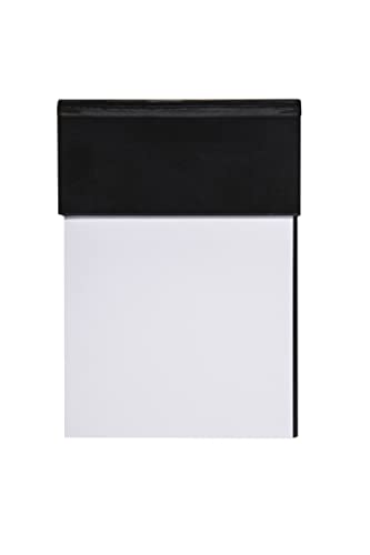 Collins Debden Legacy Schreibtisch-Notizblock, schwarz, weißes Papier, 300 Blatt, perfekt für schnelle Notizen von Collins