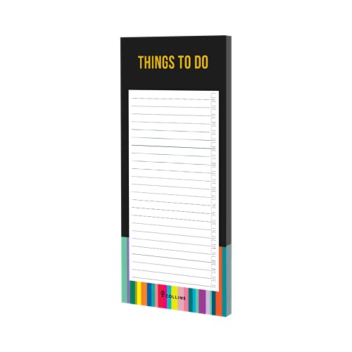 Collins Edge ED1STD.99 Notizblock, magnetisch, Regenbogenfarben, Schwarz Collins Edge ED1STD.99 Notizblock, magnetisch, Regenbogenfarben, Schwarz von Collins