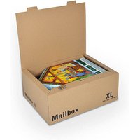 10 ColomPac® Versandkartons CP 098 Mailbox XL 46,5 x 34,9 x 18,4 cm von ColomPac®