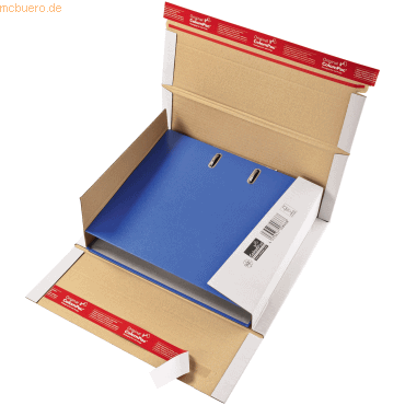 ColomPac Ordnerversandkarton CP055.51 290x320x35-80mm weiß ColomPac Ordnerversandkarton CP055.51 290x320x35-80mm weiß von ColomPac