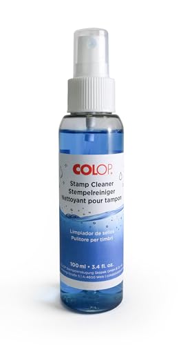 COLOP Stempel Reiniger 100 ml. Reinigungsspray für Stempel, einfache Anwendung, Transparent, Klar COLOP Stempel Reiniger 100 ml. Reinigungsspray für Stempel, einfache Anwendung, Transparent, Klar von Colop