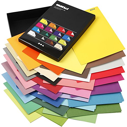 Color Bar, A4 21x30 cm, 100 cm, sortierte Farben, einfarbig, 160sort. Blatt von Color Bar