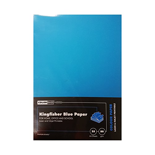 Farbe Boden 80 gsm Papier – Kingfisher B (25 Stück) von Color Base