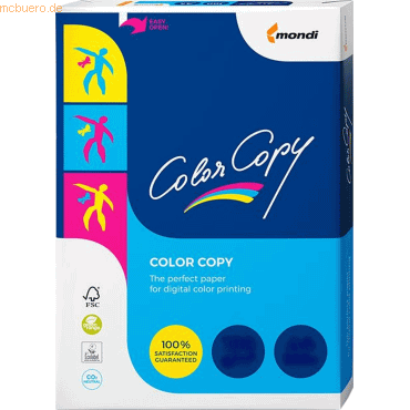 5 x Color Copy Kopierpapier ColorCopy weiß 350g/qm A4 VE= 125 Blatt von Color Copy