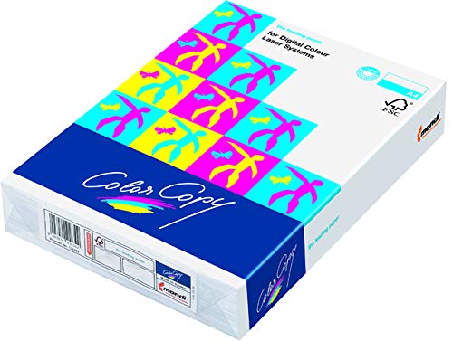Color Copy Laserpapier, A4, 160 g/m², weiß, satiniert (250 Blatt), Sie erhalten 1 Packung á 250 Blatt von Color Copy
