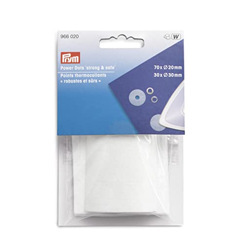 Color-Up.Shop Prym 966020 Power-Dots Strong & Safe, Weiß von ROLLER