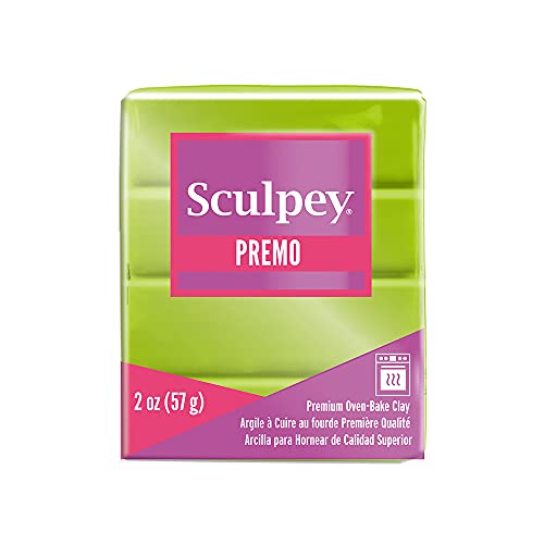 Sculpey Premo Sculpey Accents Polymer Clay 2oz-Bright Green, Grün Pearl von Sculpey