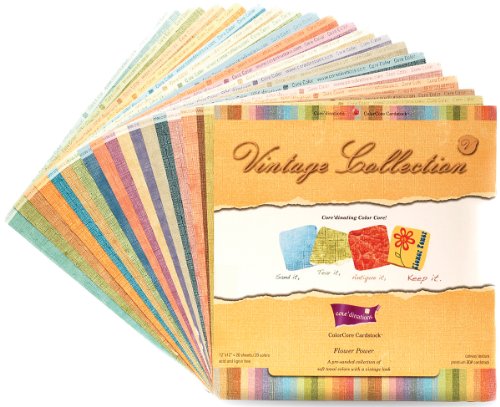 Vintage Collection, ColorCore Cardstock, 30,5 x 30,5cm, 20 Colors, Premium von ColorCore