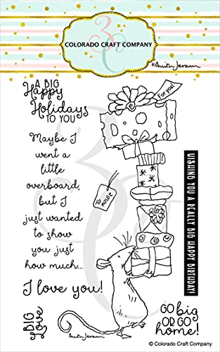 Colorado Craft Company Colorado Clear Stamp, Big Love by Anita Jeram Colorado Craft Company Colorado Clear Stamp, Big Love by Anita Jeram von Colorado Craft Company