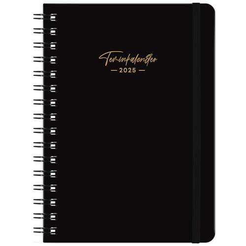 Terminplaner 2025 - Kalender 2025 Buchkalender A5 von Januar bis Dezember, Terminkalender 2025 als Ringbuch Wochenplaner, Wochenplaner 2025 Für mehr Organisation Terminplaner 2025 - Kalender 2025 Buchkalender A5 von Januar bis Dezember, Terminkalender 2025 als Ringbuch Wochenplaner, Wochenplaner 2025 Für mehr Organisation von Colorage