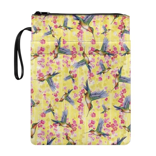 Coloranimal Modische Schutzhülle mit Kolibri-Druck, für Liebhaber, Geschenke, Schutztasche für Taschenbuch, Hardcover, passend für die meisten Taschenbücher, modische Schultasche Coloranimal Modische Schutzhülle mit Kolibri-Druck, für Liebhaber, Geschenke, Schutztasche für Taschenbuch, Hardcover, passend für die meisten Taschenbücher, modische Schultasche von Coloranimal