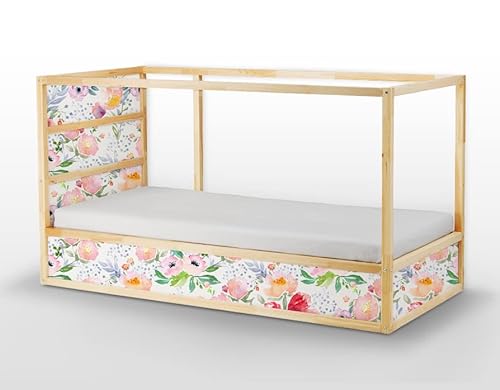 Coloray Sticker-Set Bett Kura Aufkleber Für Kinder Aufkleber-Set Mit Stufen - Feldblumen von Coloray