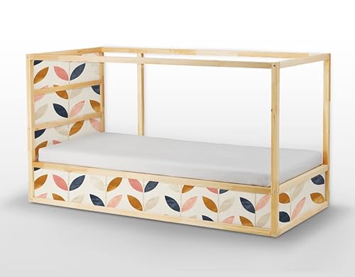 Coloray Sticker-Set Bett Kura Aufkleber Für Kinder Aufkleber-Set Mit Stufen - Skandinavisches Stilmuster von Coloray