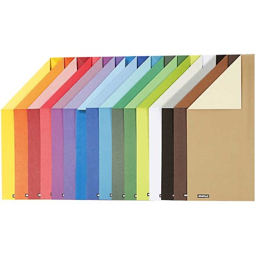 Color Bar Karton, A4, 21 x 30 cm, 250 cm, einfarbig, 16 Blatt von Colorbar