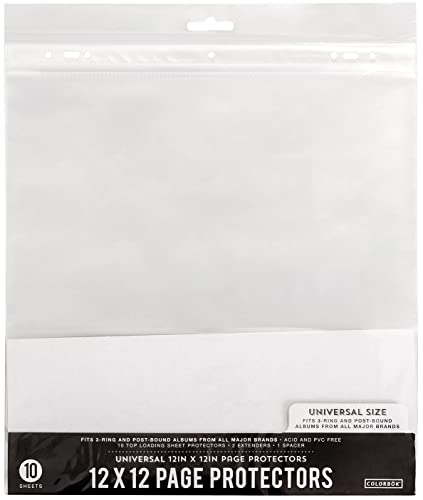 Colorbok Kunststoff Universal Refill Seiten 12 Zoll x 12 Zoll 10/Pkg Colorbok Kunststoff Universal Refill Seiten 12 Zoll x 12 Zoll 10/Pkg von Colorbok