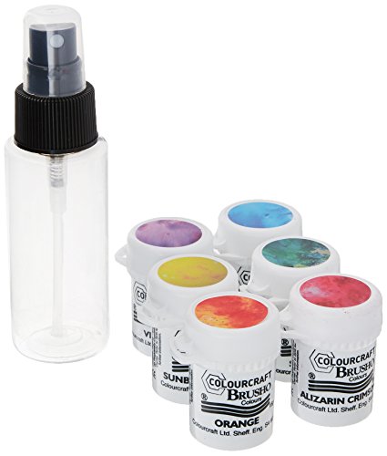 Colorfin LLC brusho Kristall Farben Craft Schorle Set von PanPastel
