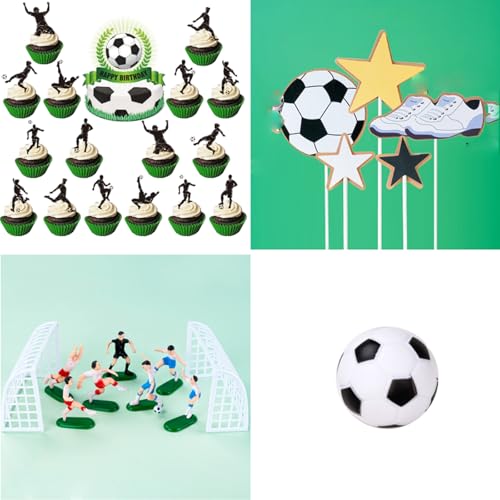Colorich 10 Stück Tortendeko Fussball von Colorich ㅤ