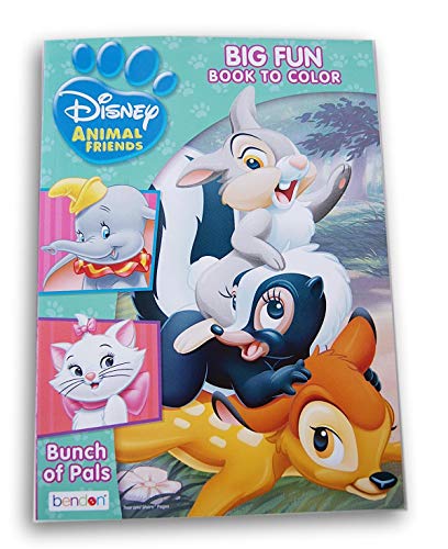 Animal Friends Big Fun Buch zum Ausmalen, 96 Seiten, enthält 101 Dalmatiner, Aristocats, Bambi, König der Löwen und mehr Animal Friends Big Fun Buch zum Ausmalen, 96 Seiten, enthält 101 Dalmatiner, Aristocats, Bambi, König der Löwen und mehr von Coloring Books