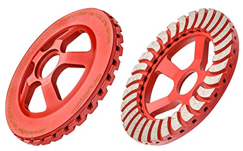 Colorus Diamantschleifteller Turbo PLUS 125 mm x 23,5 mm | Passend für Beton-Giraffe® WST 1000 FV | Diamantfrässcheibe für mineralische Oberflächen | Vergeichstyp Flex 349623 von Colorus