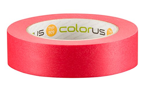 Colorus Premium Abklebeband 30 mm x 50 m | Faserverstärktes, extrem reißfestes Malerband | Fineline Klebeband für glatte und raue Oberflächen | Spezialklebeband für superflache Farbkanten Colorus Premium Abklebeband 30 mm x 50 m | Faserverstärktes, extrem reißfestes Malerband | Fineline Klebeband für glatte und raue Oberflächen | Spezialklebeband für superflache Farbkanten von Colorus