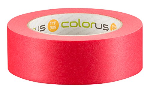 Colorus Premium Abklebeband 38 mm x 50 m | Faserverstärktes, extrem reißfestes Malerband | Fineline Klebeband für glatte und raue Oberflächen | Spezialklebeband für superflache Farbkanten Colorus Premium Abklebeband 38 mm x 50 m | Faserverstärktes, extrem reißfestes Malerband | Fineline Klebeband für glatte und raue Oberflächen | Spezialklebeband für superflache Farbkanten von Colorus