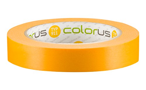 Colorus Premium Fineline Goldband Lackierband Malerband Washi Tape Klebeband 50m 19mm von Colorus