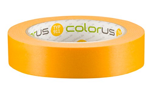 Colorus Premium Fineline Goldband Lackierband Malerband Washi Tape Klebeband 50m 25mm von Colorus